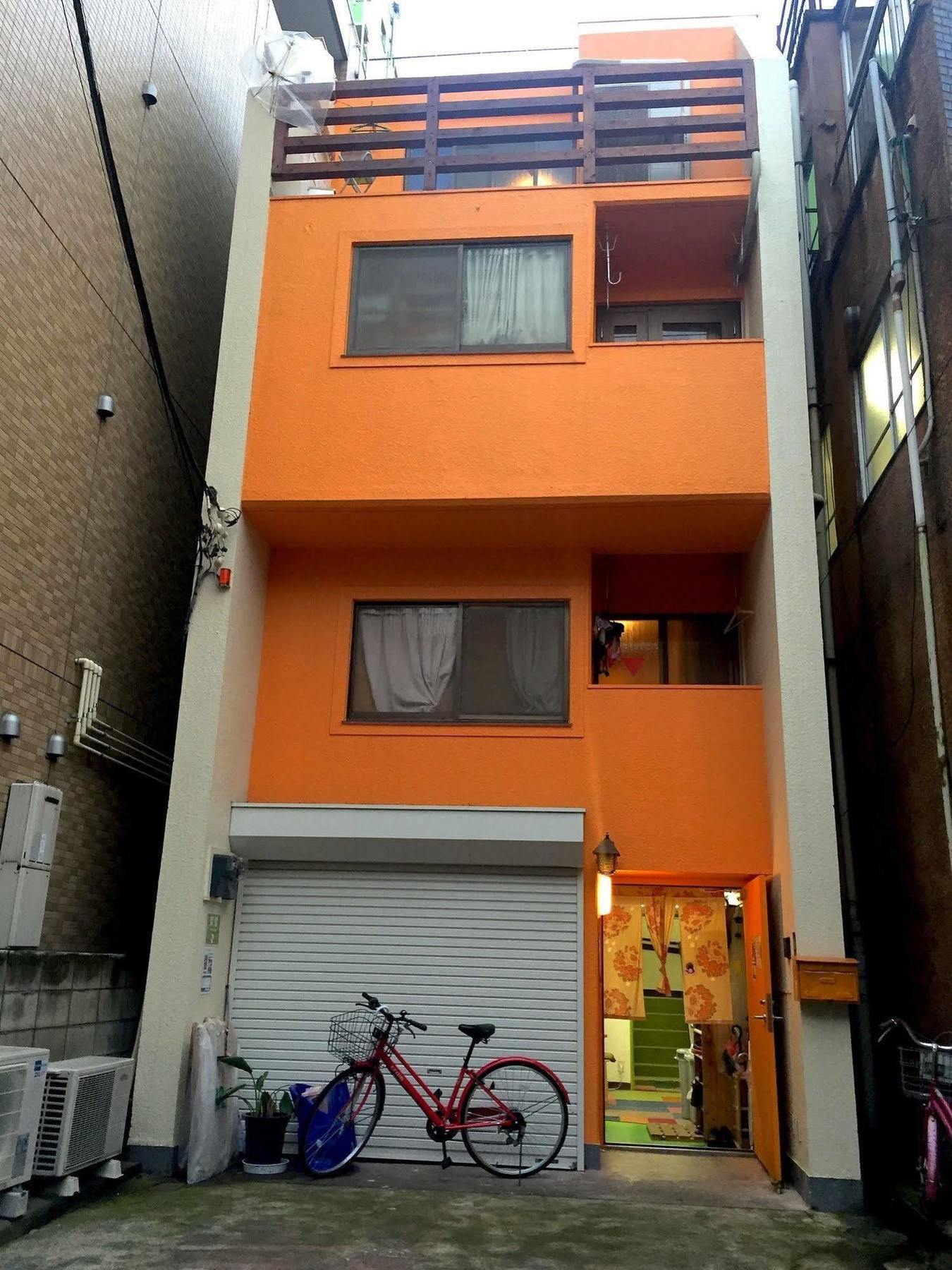 Yadoya Guest House Orange Токио Экстерьер фото